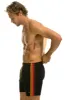 MEN'S 5 STRIPE FLEX SHORTS - BLACK sold by Aviator Nation