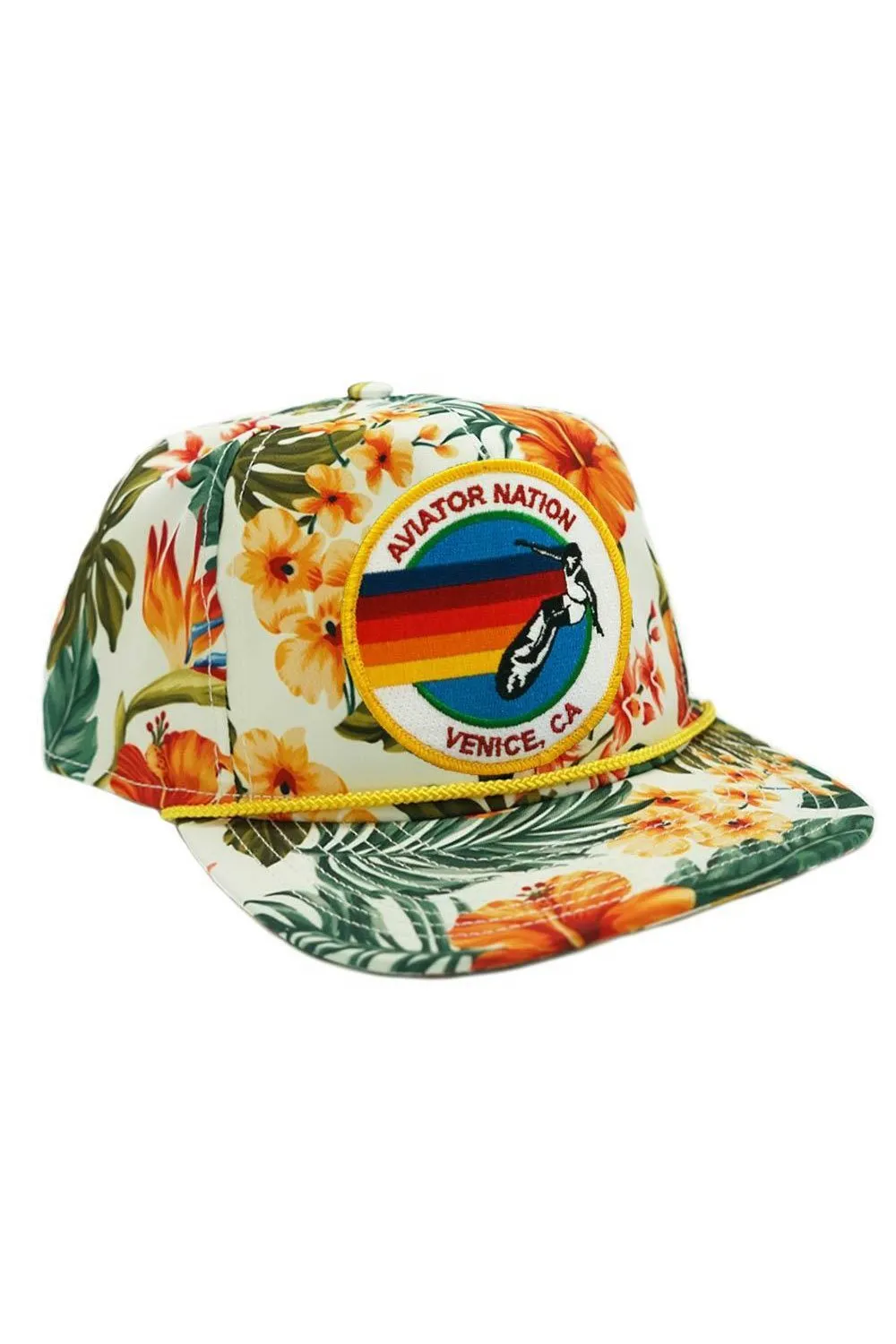 SIGNATURE VENICE VINTAGE SAFARI TWILL LOW-RISE TRUCKER sold by Aviator Nation product image thumbnail 4