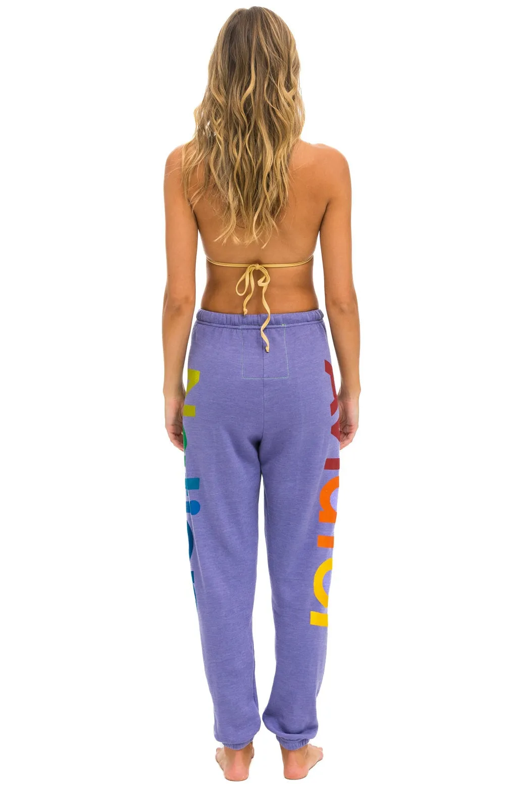AVIATOR NATION 2 SWEATPANTS - LAVENDER sold by Aviator Nation product image thumbnail 4