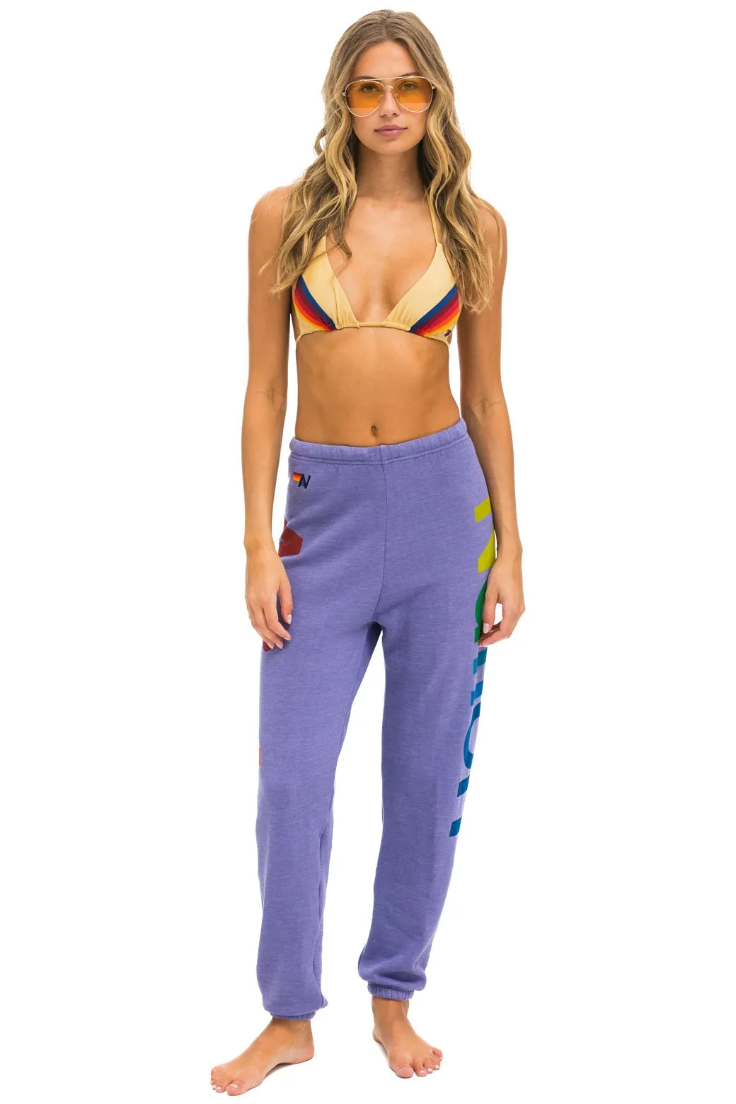 AVIATOR NATION 2 SWEATPANTS - LAVENDER sold by Aviator Nation product image thumbnail 3
