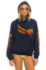 PEGASUS 2024 PULLOVER HOODIE RELAXED - NAVY sold by Aviator Nation
