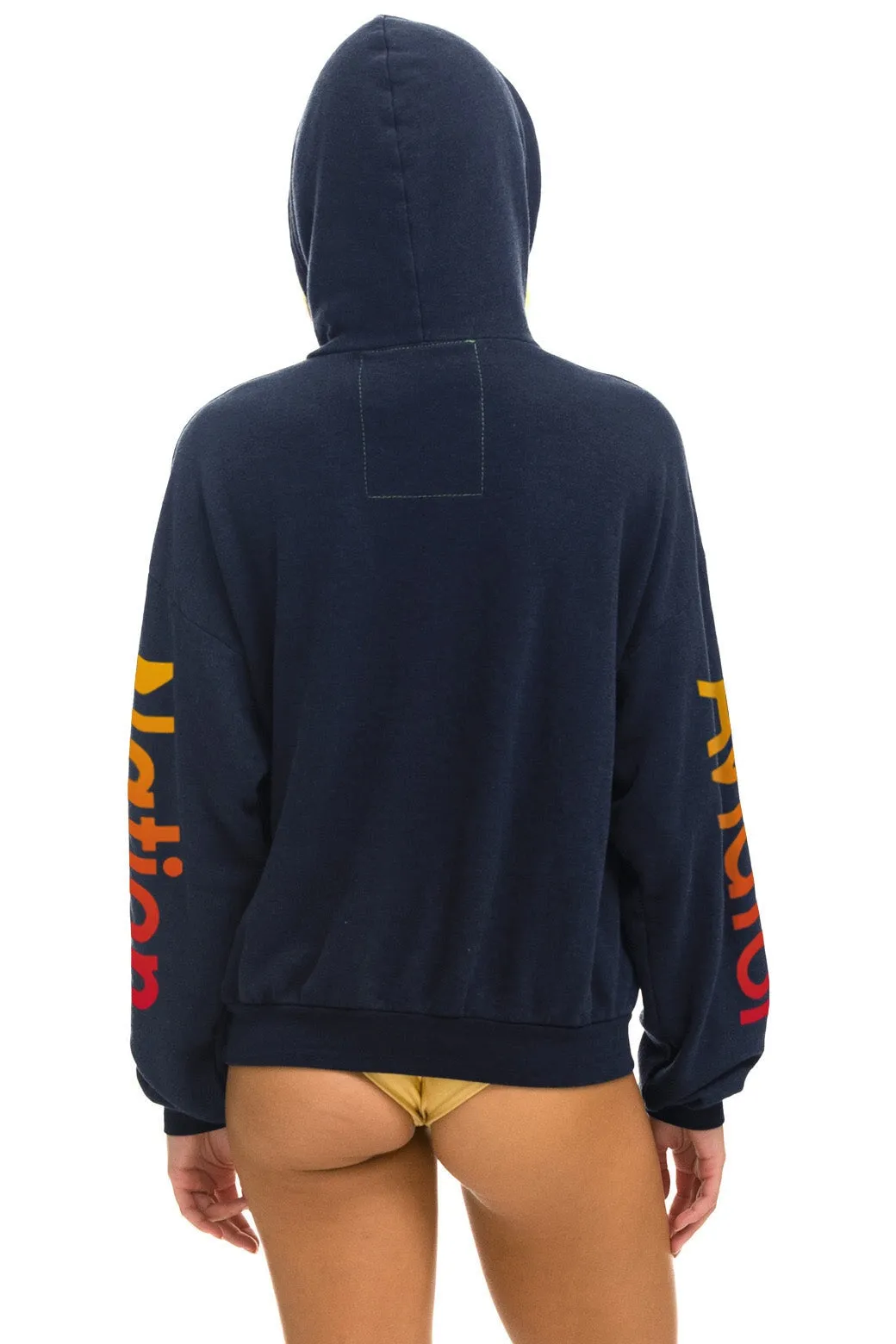 PEGASUS 2024 PULLOVER HOODIE RELAXED - NAVY sold by Aviator Nation product image thumbnail 3