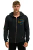 AVIATOR NATION VAIL ZIP HOODIE - CHARCOAL sold by Aviator Nation