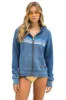 5 STRIPE HOODIE - FADED WATER sold by Aviator Nation