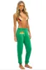 JAZZ ASPEN SNOWMASS 2024 UNISEX SWEATPANTS - KELLY GREEN sold by Aviator Nation