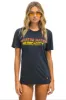 NASHVILLE MUSIC CITY TEE - CHARCOAL sold by Aviator Nation