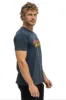 NASHVILLE MUSIC CITY TEE - CHARCOAL sold by Aviator Nation