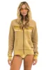5 STRIPE HOODIE - FADED TAN sold by Aviator Nation