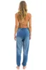 5 STRIPE SWEATPANTS - FADED WATER sold by Aviator Nation