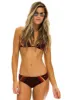 VELVET RETRO BIKINI BOTTOM - WINE sold by Aviator Nation
