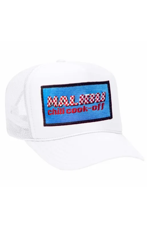 MALIBU CHILI COOK-OFF 2022 TRUCKER HAT made by Aviator Nation