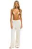 WIDE LEG POCKET SWEATPANTS - VINTAGE WHITE sold by Aviator Nation