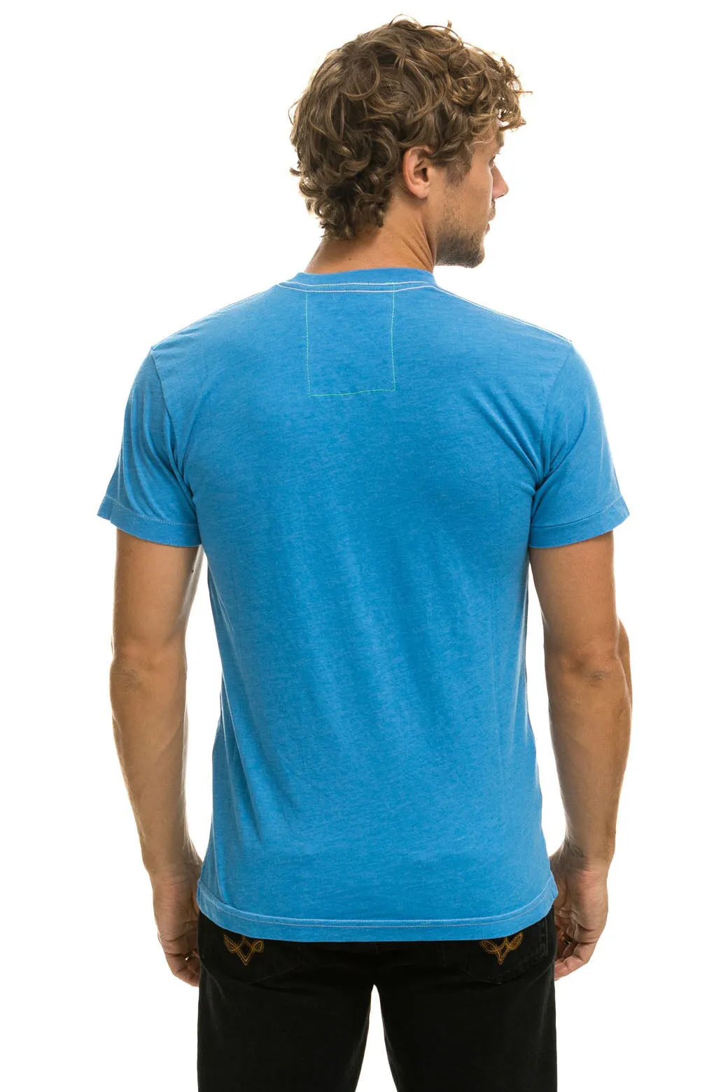 GOLDENSKY FESTIVAL 2024 UNISEX CREW TEE - COBALT sold by Aviator Nation product image thumbnail 4