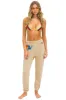 LOGO STITCH SWEATPANTS - SAND sold by Aviator Nation
