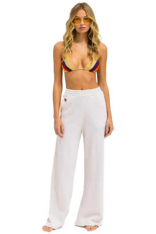 WIDE LEG POCKET SWEATPANTS - DOVE sold by Aviator Nation