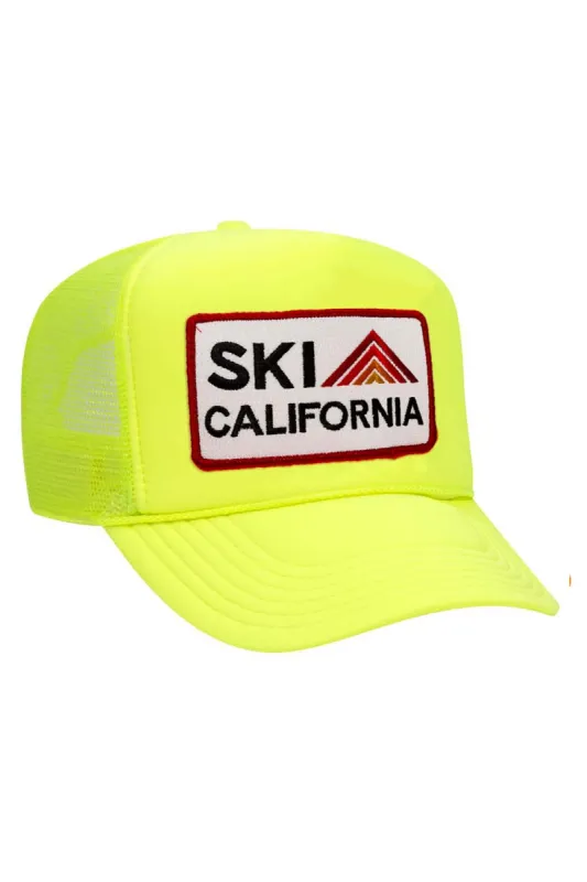 SKI CALIFORNIA TRUCKER HAT sold by Aviator Nation