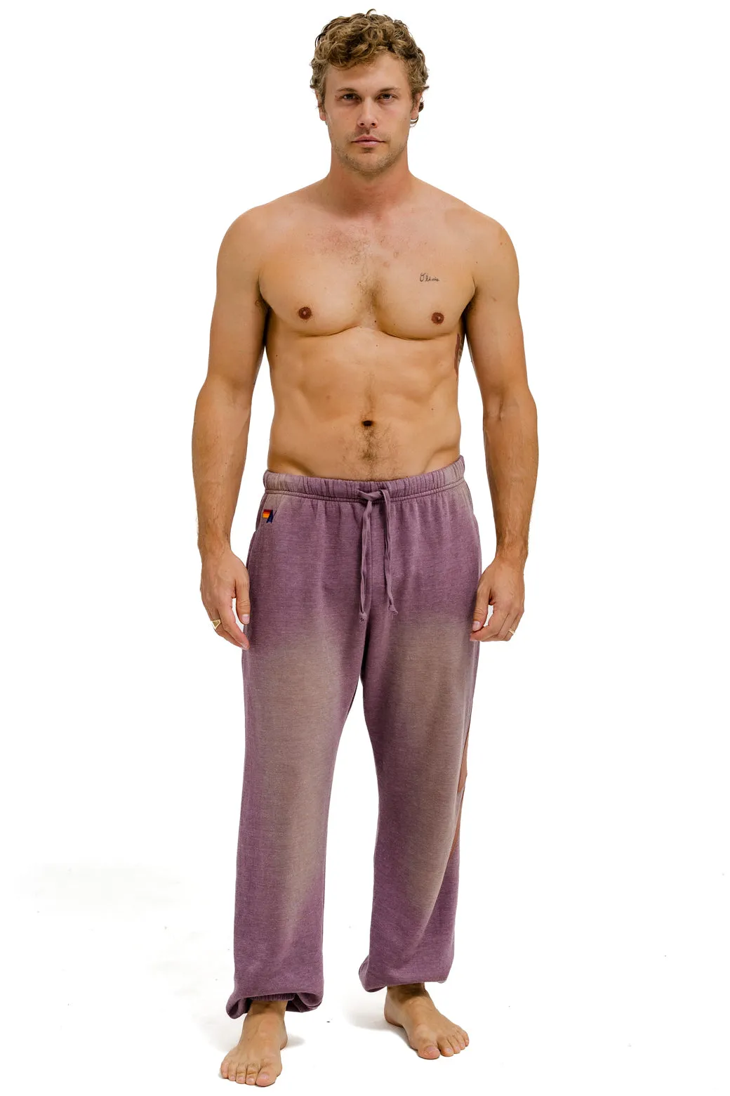 BOLT STITCH SWEATPANTS - FADED MOCHA sold by Aviator Nation product image thumbnail 2