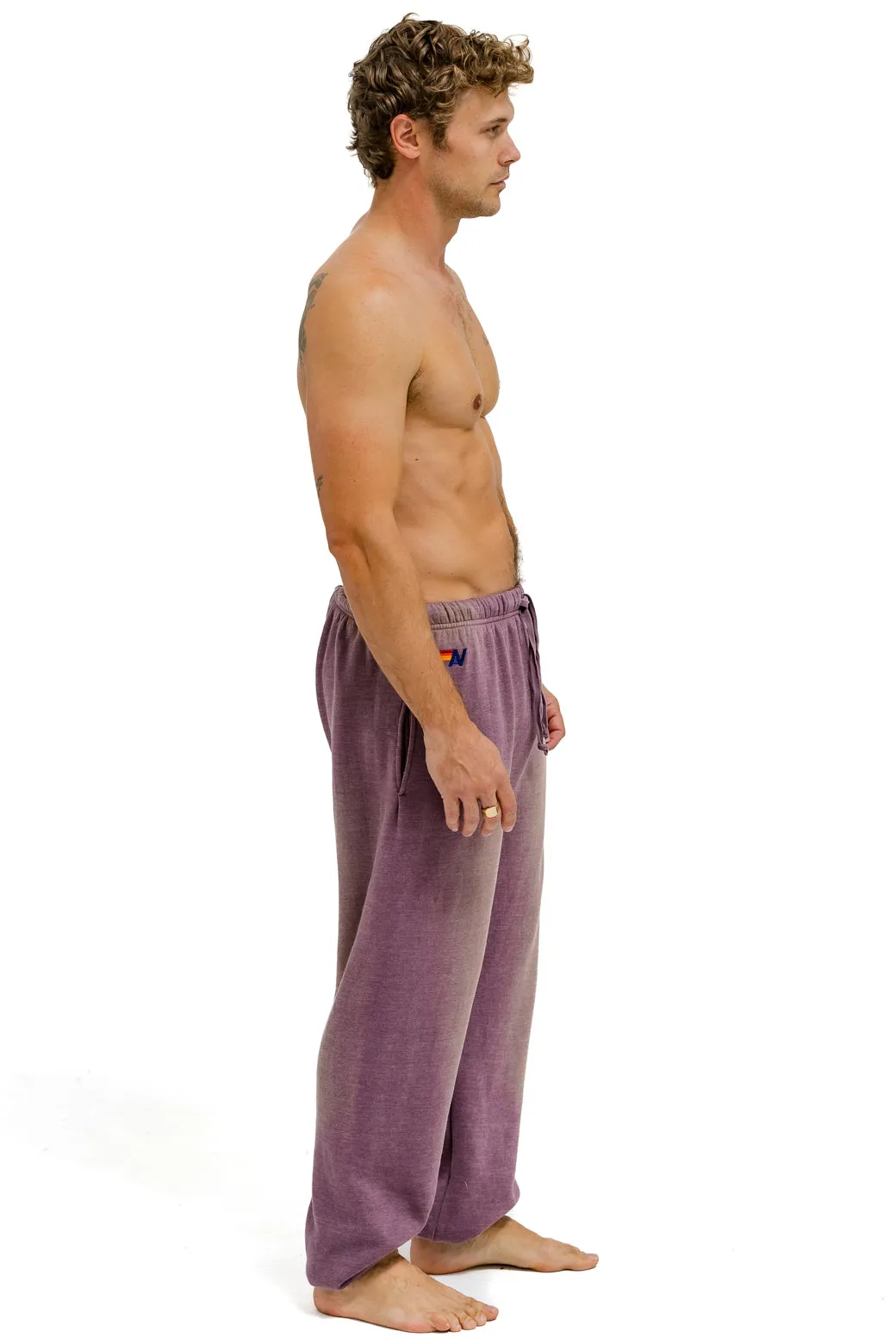 BOLT STITCH SWEATPANTS - FADED MOCHA sold by Aviator Nation product image thumbnail 3