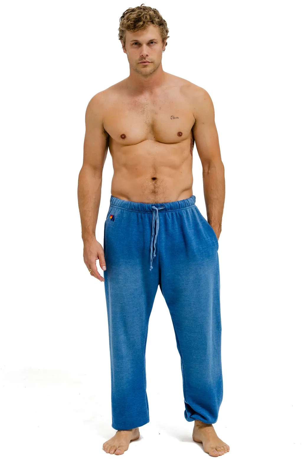 BOLT STITCH SWEATPANTS - FADED WATER sold by Aviator Nation product image thumbnail 2
