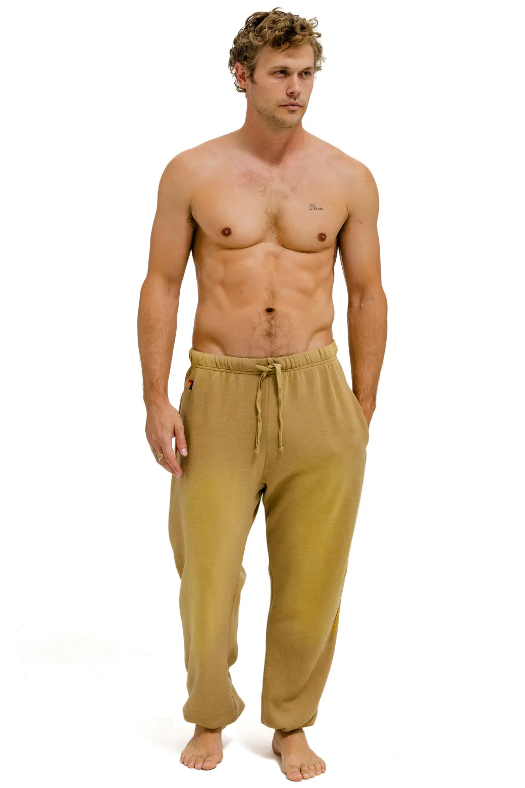 BOLT STITCH SWEATPANTS - FADED TAN sold by Aviator Nation product image thumbnail 2
