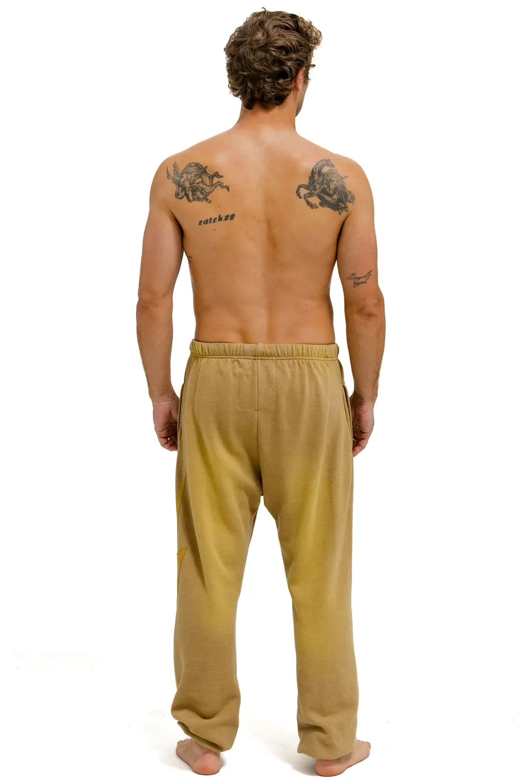 BOLT STITCH SWEATPANTS - FADED TAN sold by Aviator Nation product image thumbnail 4