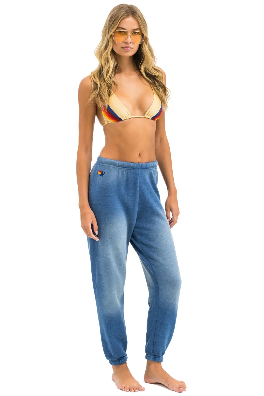BOLT STITCH SWEATPANTS - FADED WATER sold by Aviator Nation product image thumbnail 2