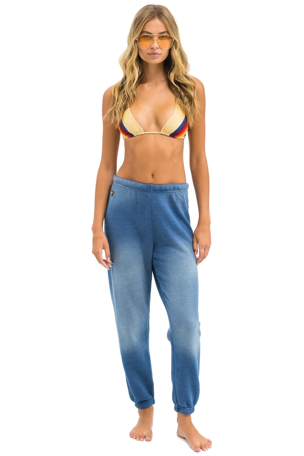 BOLT STITCH SWEATPANTS - FADED WATER sold by Aviator Nation product image thumbnail 4