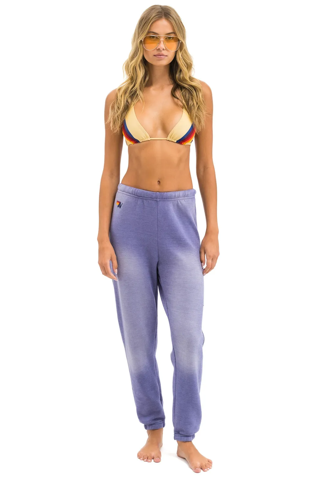 BOLT STITCH SWEATPANTS - FADED GRAPE sold by Aviator Nation product image thumbnail 4