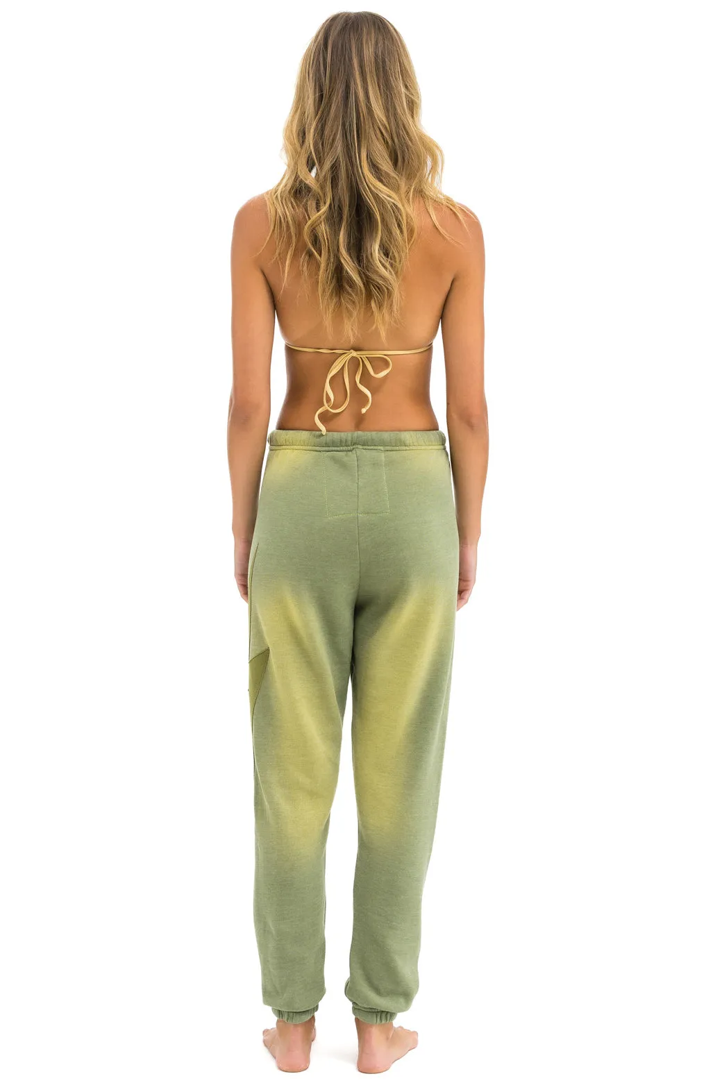 BOLT STITCH SWEATPANTS - FADED ARMY sold by Aviator Nation product image thumbnail 4