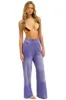 BOLT STITCH WIDE LEG POCKET SWEATPANTS - FADED GRAPE sold by Aviator Nation