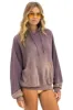 BOLT STITCH 2 RELAXED PULLOVER HOODIE - FADED MOCHA sold by Aviator Nation
