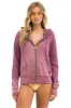 BOLT STITCH 2 ZIP HOODIE - FADED BERRY sold by Aviator Nation