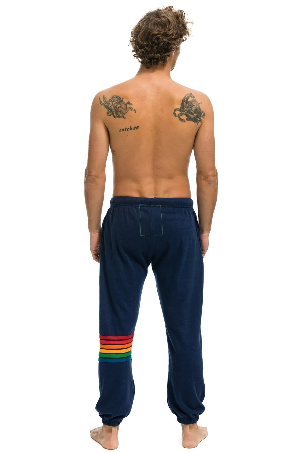 RETRO SWEATPANTS - NAVY sold by Aviator Nation product image thumbnail 5