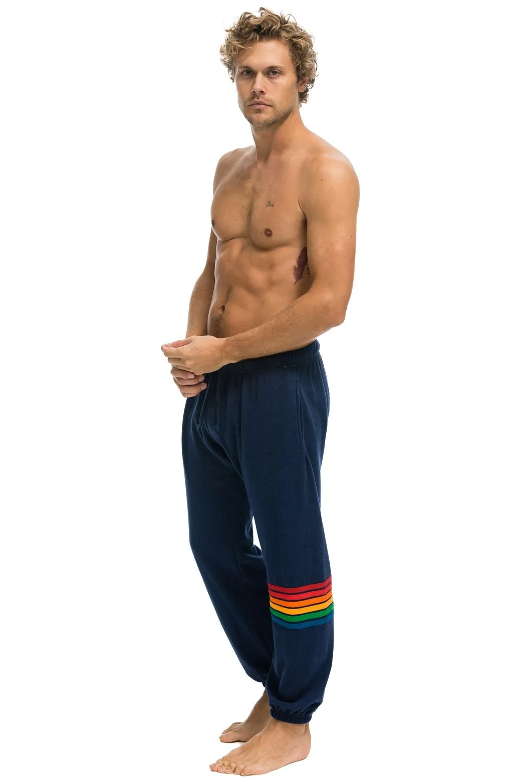RETRO SWEATPANTS - NAVY sold by Aviator Nation product image thumbnail 2