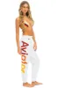 MEMBER EXCLUSIVE: AVIATOR NATION 2 SWEATPANTS - WHITE sold by Aviator Nation