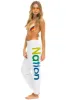 MEMBER EXCLUSIVE: AVIATOR NATION 2 SWEATPANTS - WHITE sold by Aviator Nation