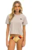 MEMBER EXCLUSIVE: BASIC BOYFRIEND TEE - SAND sold by Aviator Nation