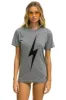 MEMBER EXCLUSIVE: BOLT TEE - HEATHER GREY sold by Aviator Nation