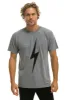 MEMBER EXCLUSIVE: BOLT TEE - HEATHER GREY sold by Aviator Nation