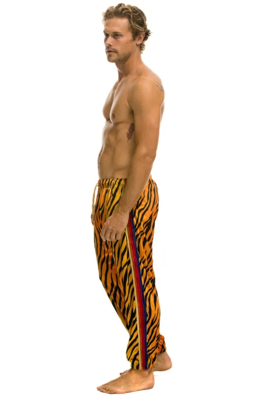 MEMBER EXCLUSIVE: CLASSIC VELVET SWEATPANTS - TIGER sold by Aviator Nation