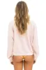 MEMBER EXCLUSIVE: LOGO RELAXED CREW SWEATSHIRT - LIGHT PINK sold by Aviator Nation