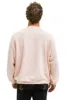 MEMBER EXCLUSIVE: LOGO RELAXED CREW SWEATSHIRT - LIGHT PINK sold by Aviator Nation