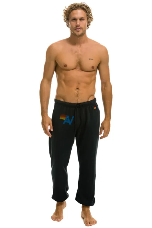 MEMBER EXCLUSIVE: LOGO SWEATPANTS - CHARCOAL sold by Aviator Nation
