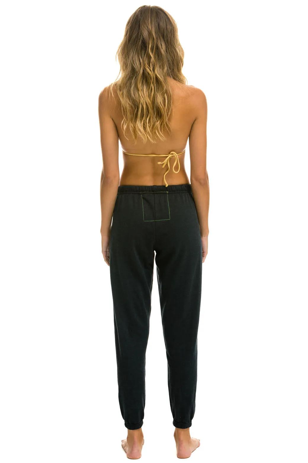 MEMBER EXCLUSIVE: LOGO SWEATPANTS - CHARCOAL sold by Aviator Nation product image thumbnail 3