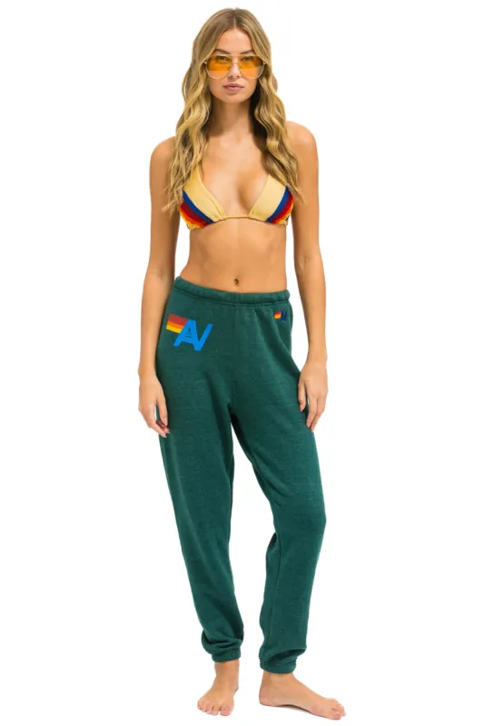 MEMBER EXCLUSIVE: LOGO SWEATPANTS - FOREST sold by Aviator Nation