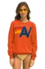MEMBER EXCLUSIVE: LOGO SWEATSHIRT - ORANGE sold by Aviator Nation