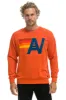 MEMBER EXCLUSIVE: LOGO SWEATSHIRT - ORANGE sold by Aviator Nation