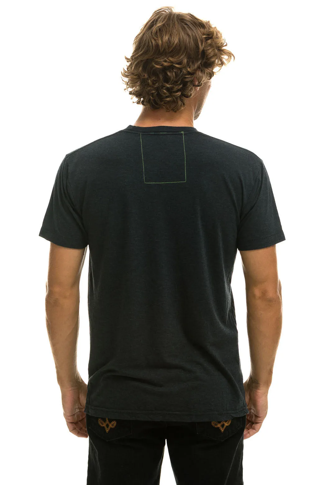 MEMBER EXCLUSIVE: LOGO TEE - CHARCOAL sold by Aviator Nation product image thumbnail 5