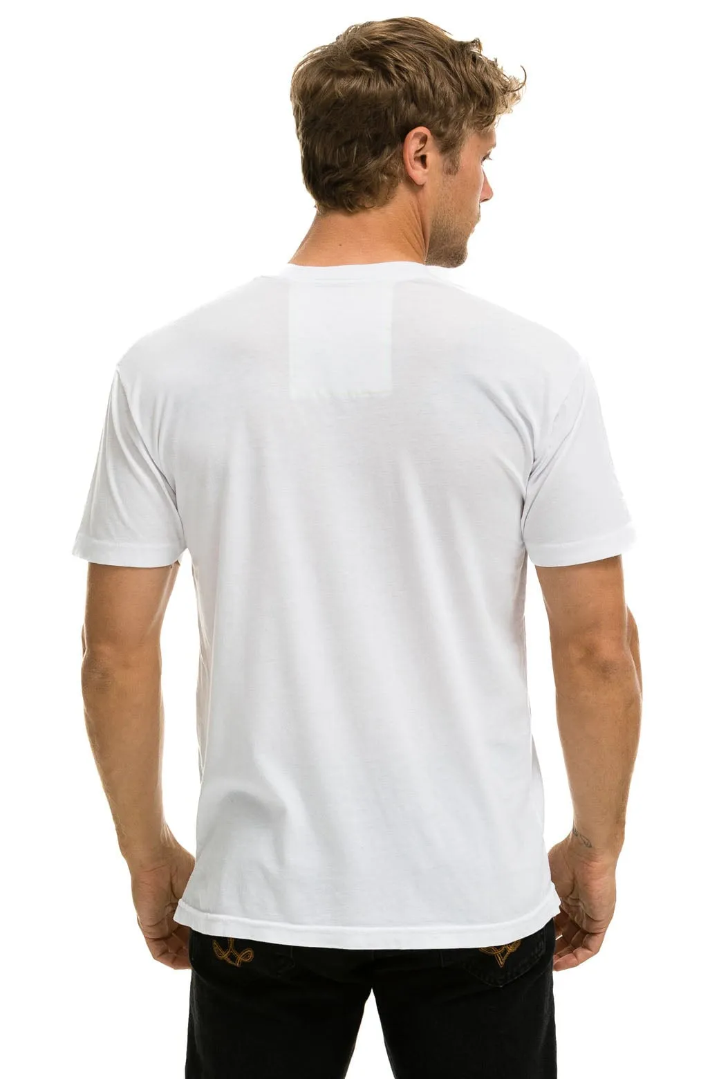 MEMBER EXCLUSIVE: LOGO TEE - WHITE sold by Aviator Nation product image thumbnail 3