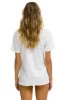 MEMBER EXCLUSIVE: LOGO TEE - WHITE sold by Aviator Nation